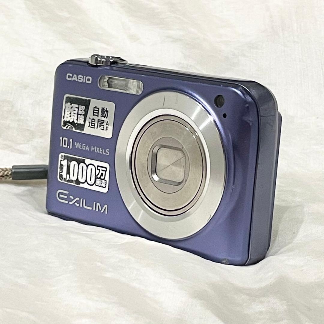 【美品】CASIO EXILIM EX-Z1080 パープル ブルー　デジカメ