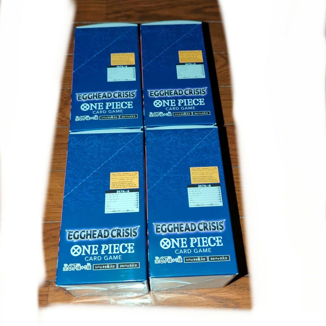 ONE PIECE 　エッグヘッドクライシス 　4BOX テープ付き