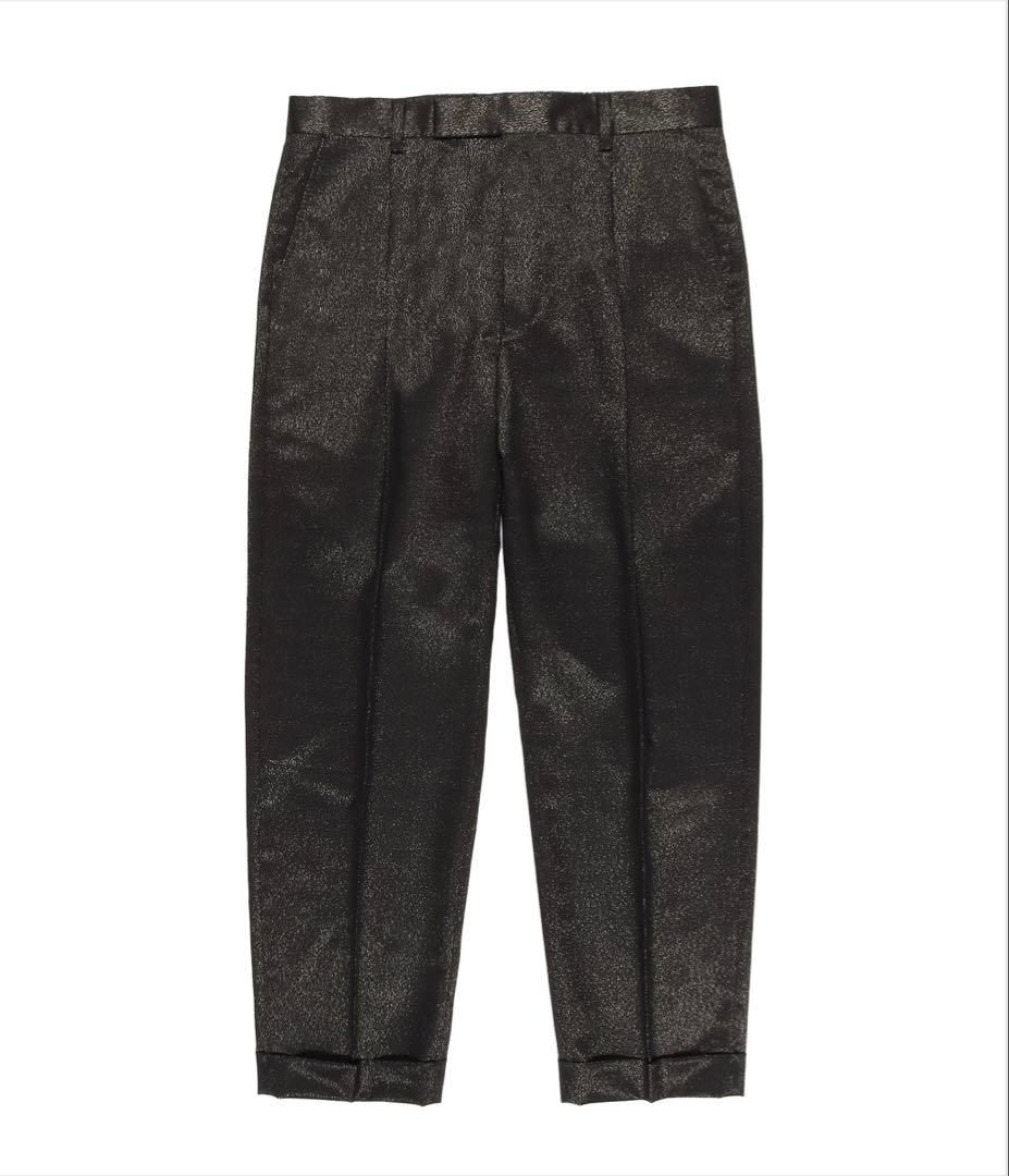 新作WACKO MARIA GLITTER PLEATED TROUSERS