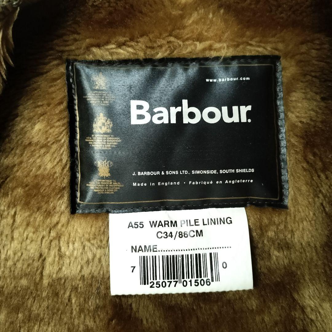 Barbour ライナー　c34 international beacon