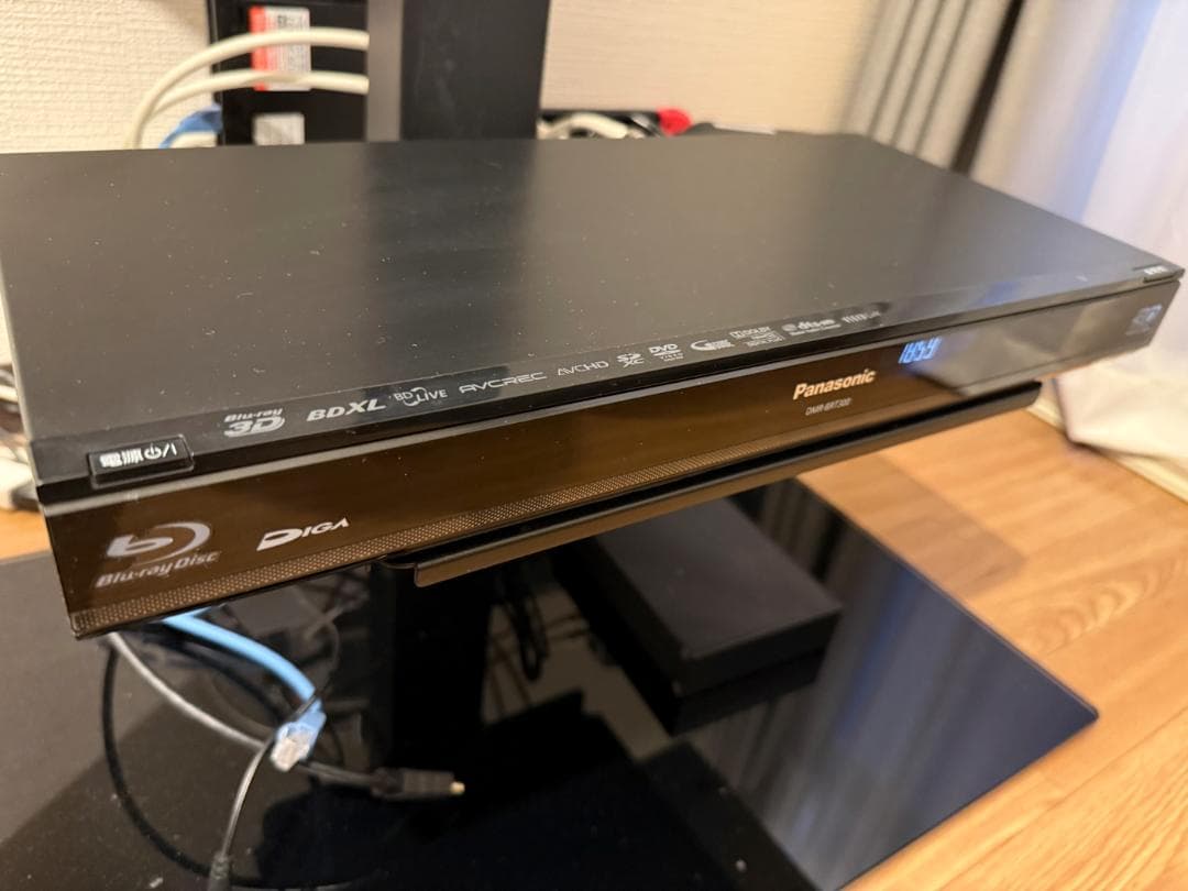 Panasonic DMR-BRT300 ブルーレイレコーダー　リモコン付き