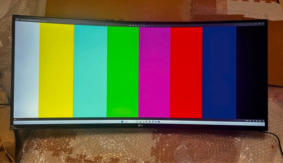 LG ゲーミング UWQHDモニター 34WP60C-B 34インチ