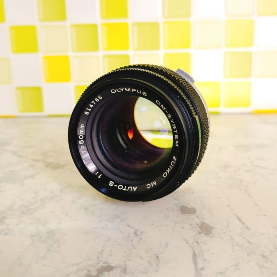 OLYMPUS ZUIKO MC AUTO 50mm f1.4 単焦点 レンズ