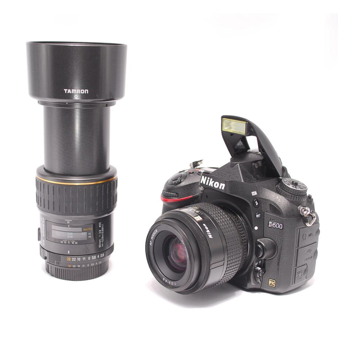 ❤即購入1000円OFF❤Nikon D600 マクロ単焦点 90mm 至高の時