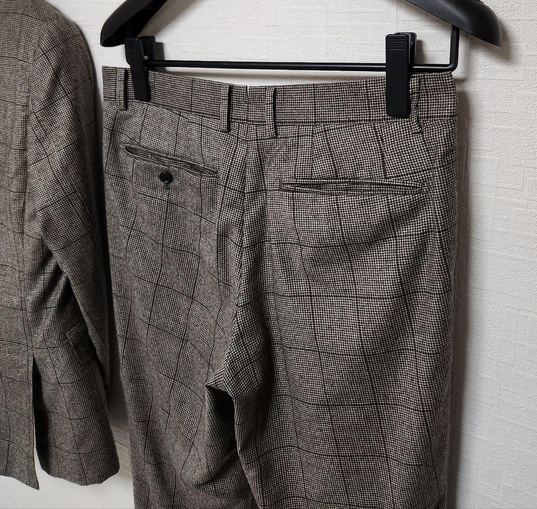 スーツセレクト　×　マルゾット　メンズ　スーツ　スリーピース　リバーシブルベスト