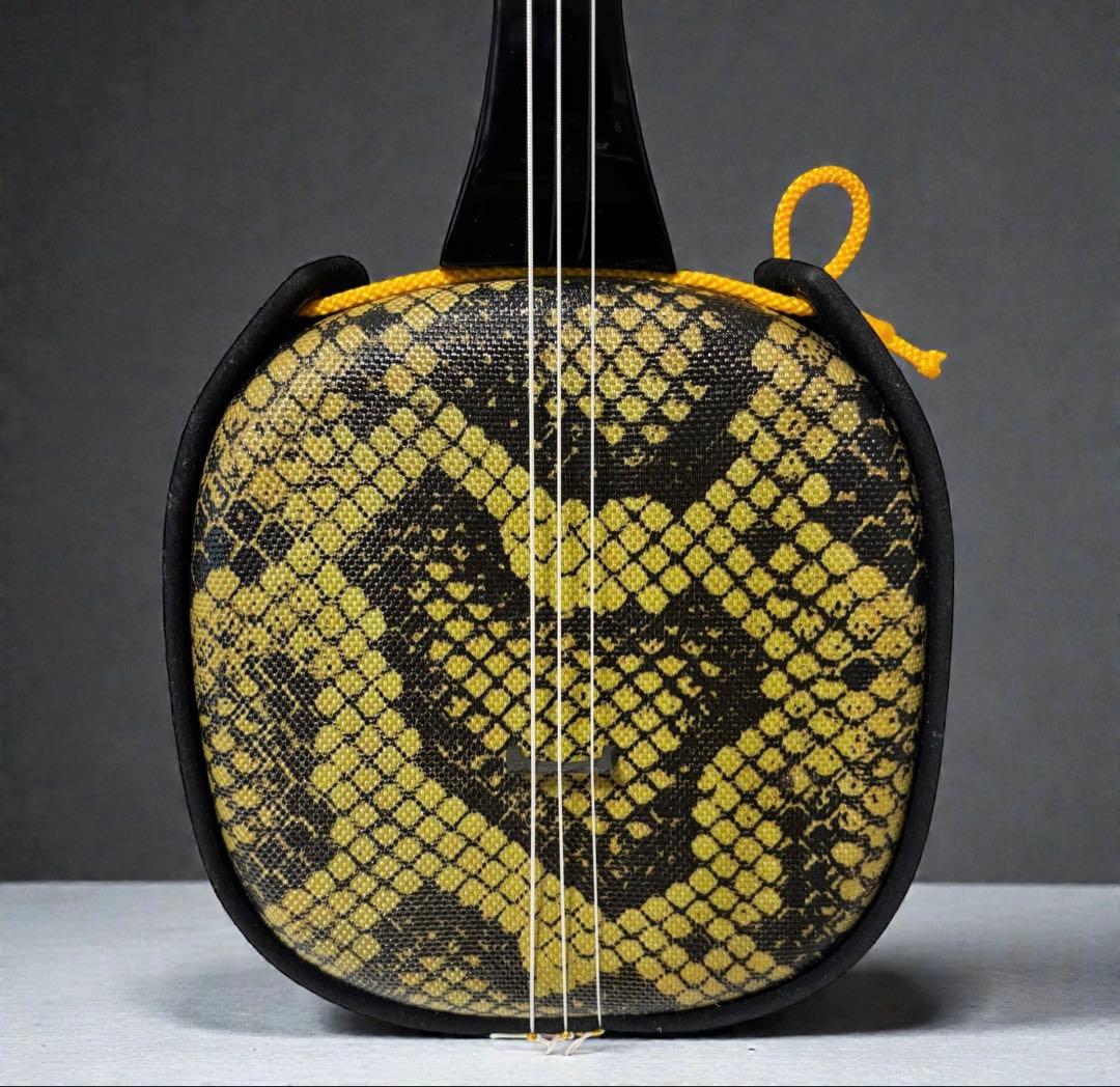 初心者安心✨沖縄三線 人工皮 入門フルセット 美品 和楽器 三線 美品✨