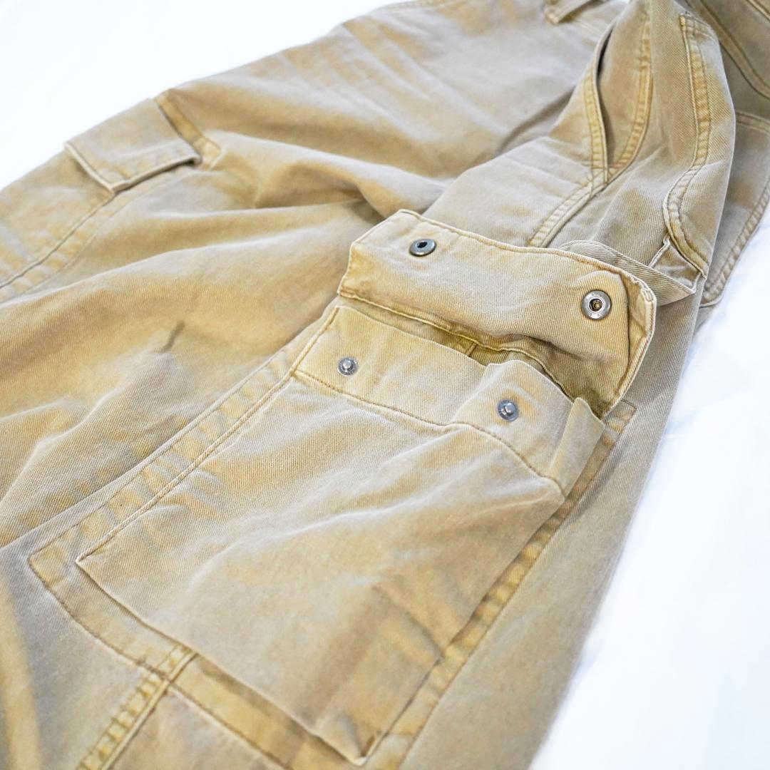 ローライズ バギー カーキ GAP ギャップ パンツ カーゴパンツ レディース