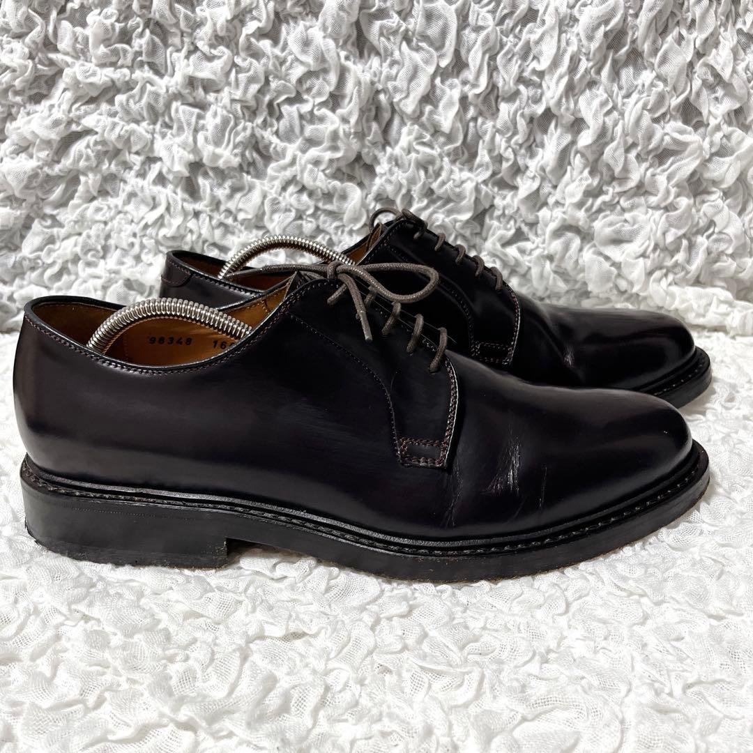 jalan sriwijaya ダークブラウン レザー 革靴　ビジネス　プレーン