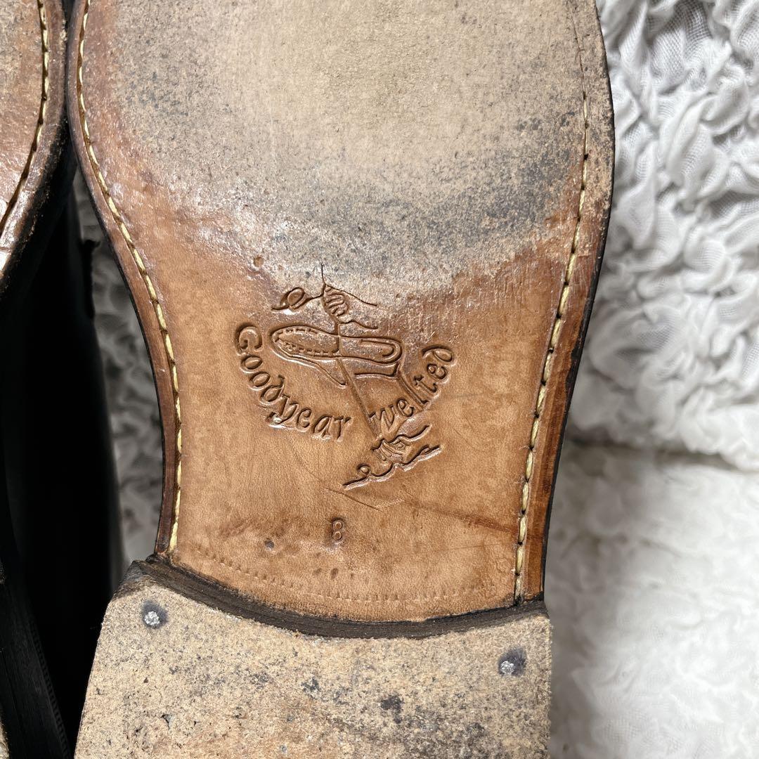 jalan sriwijaya ダークブラウン レザー 革靴　ビジネス　プレーン