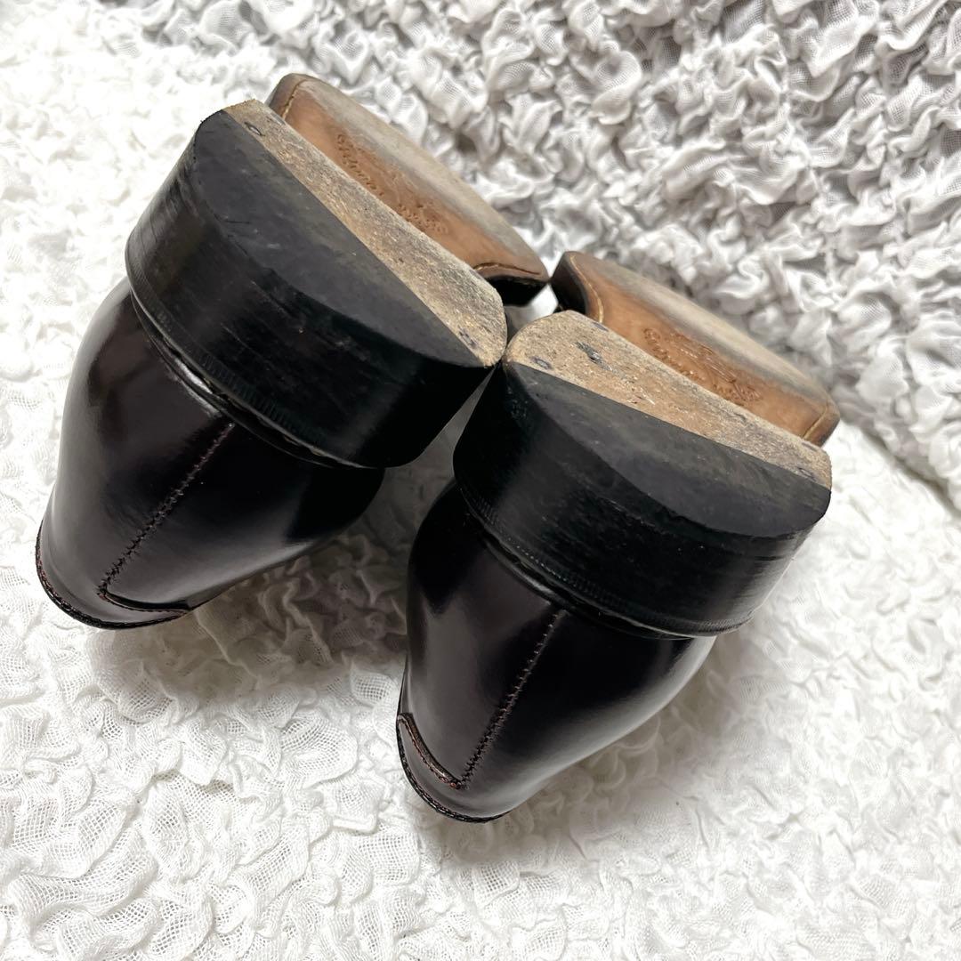 jalan sriwijaya ダークブラウン レザー 革靴　ビジネス　プレーン