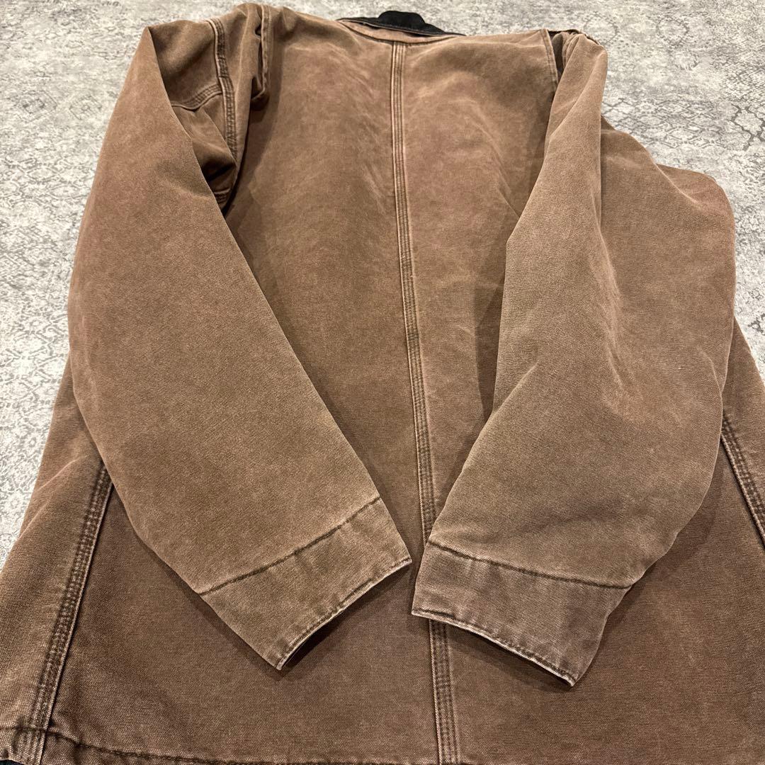 美品USA製 Carhartt ミシガンチョアコートOVY着◎
