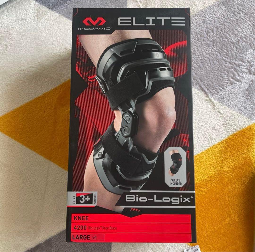 マクダビッド (McDavid) M4200左膝サポーターLサイズ 未使用