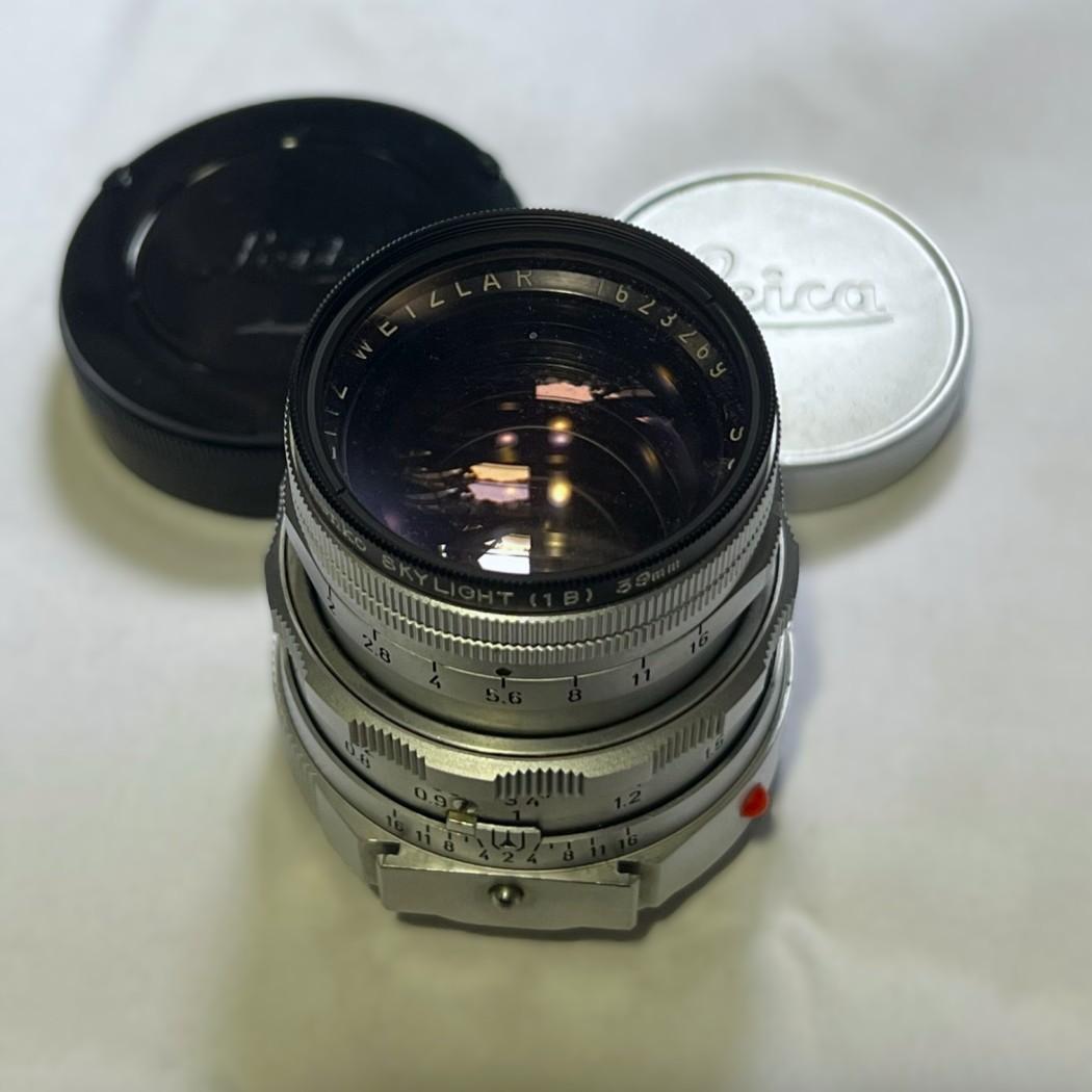銘玉 ライカ DR SUMMICRON 50mm F2 カメラレンズ&キャップ