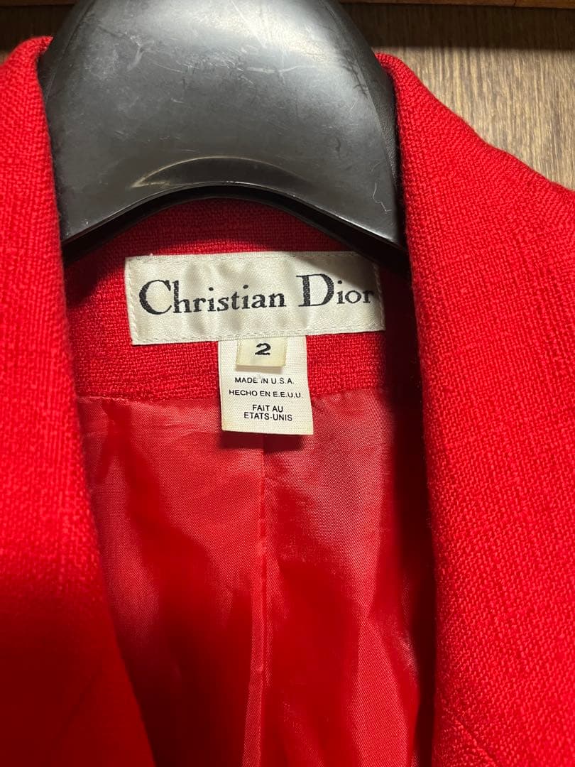 90s Christian Dior ダブルジャケット