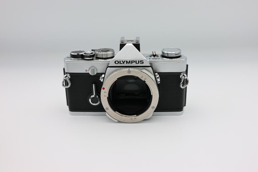 値下げ【整備済】オリンバス　OLYMPUS OM-1　一眼レフカメラ レンズ付