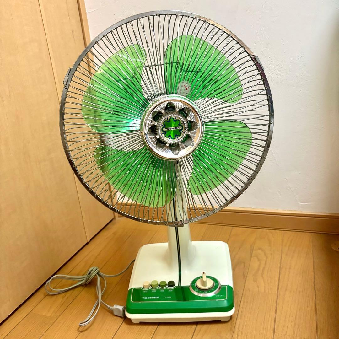 スペースエイジ 東芝 扇風機 レトロ ネオクラシック