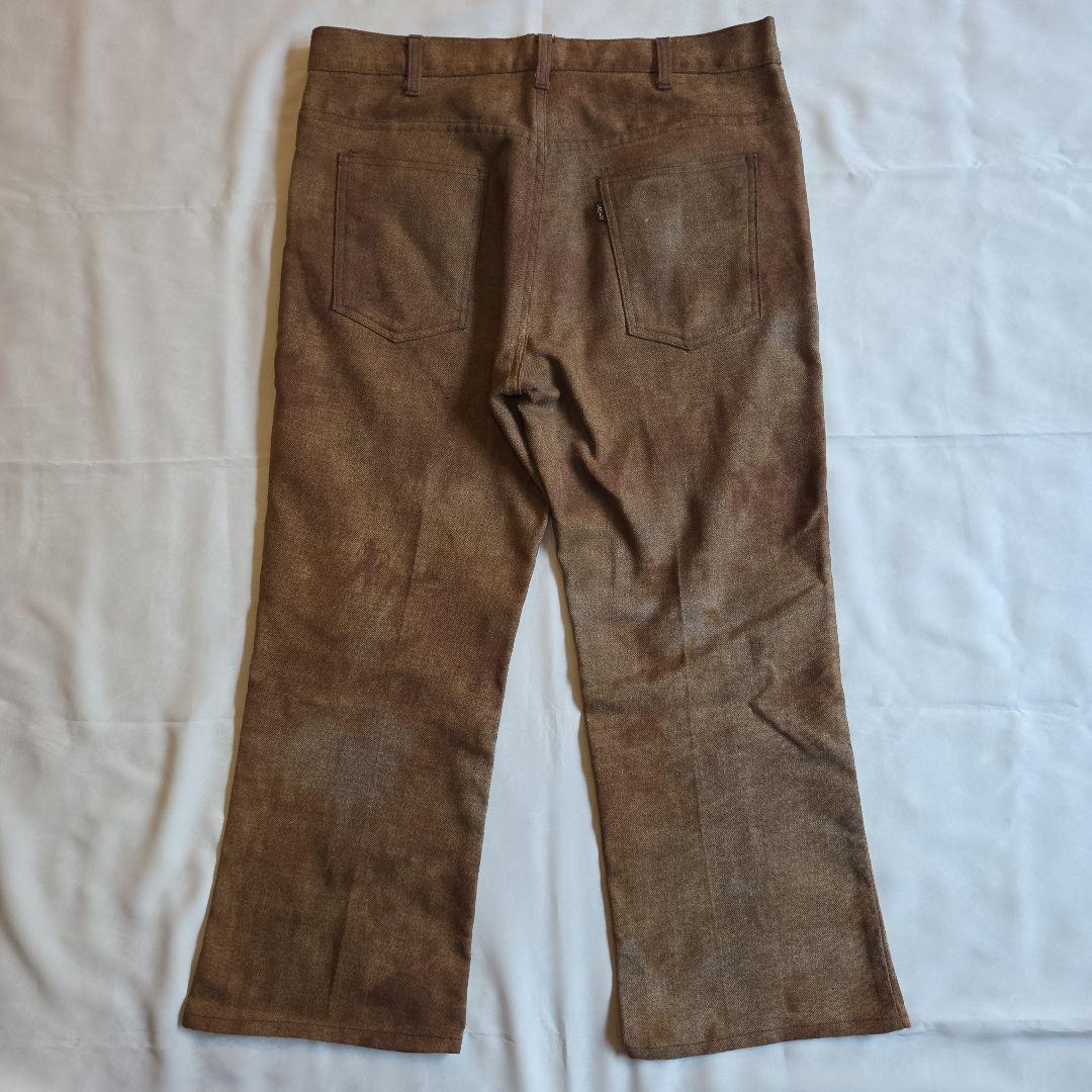 【ビッグE】usa製 リーバイス 646 スタプレストパンツ ビンテージ 均等v