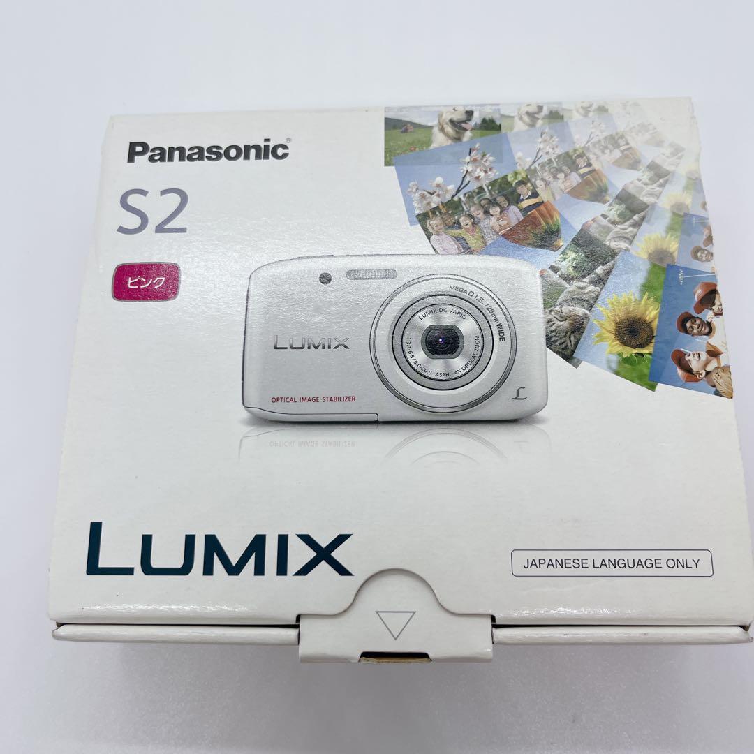 【極美品】Panasonic LUMIX DMC-S6 ピンク 付属品完備✨