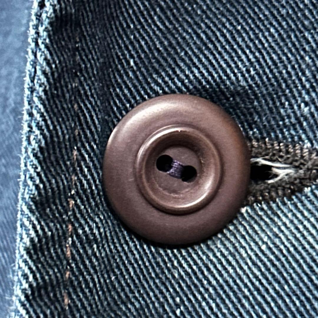 【匿名配送】45rpm インディゴデニムジャケット ダブル 濃紺 レアモデル