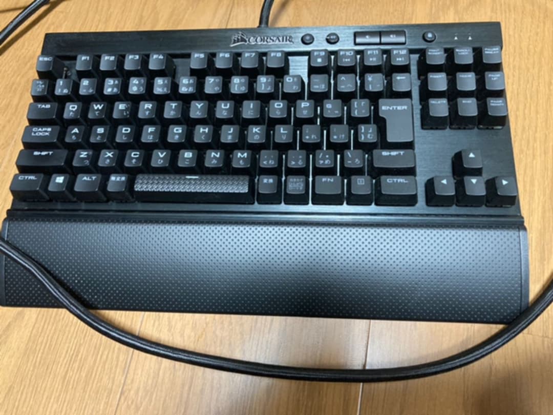 CORSAIR K65 RAPIDFIRE (銀軸)
