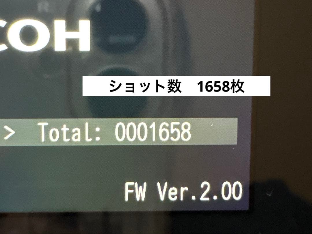 RICOH GR3 【ショット数1658回】 + opf 550-L 49mm