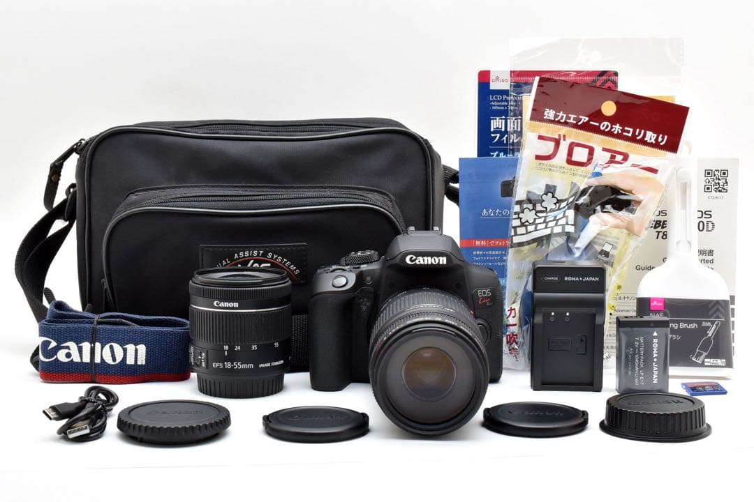 CANON EOS Kiss X10i標準&望遠ダブルレンズセット