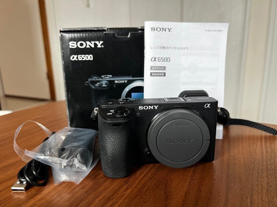SONY ILCE−6500 α6500 シャッター数743枚