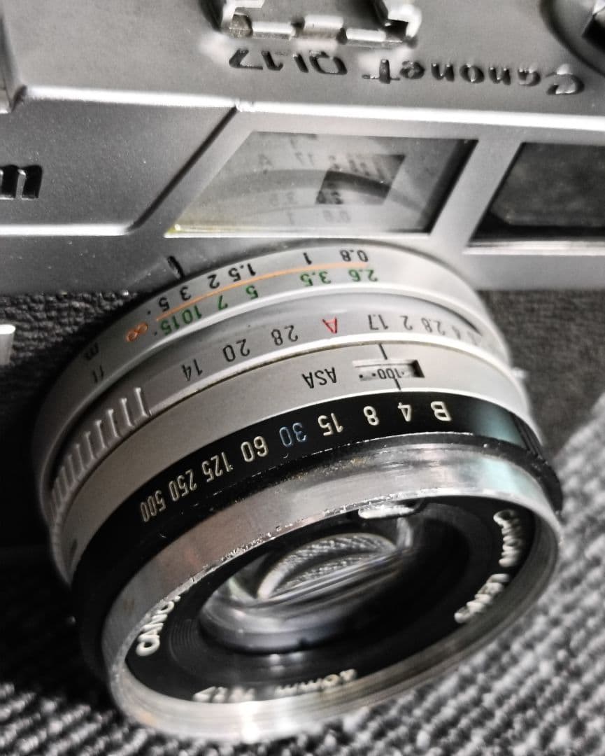 Canon Canonet QL17 G-Ⅲ フィルムカメラ可動確認済み品