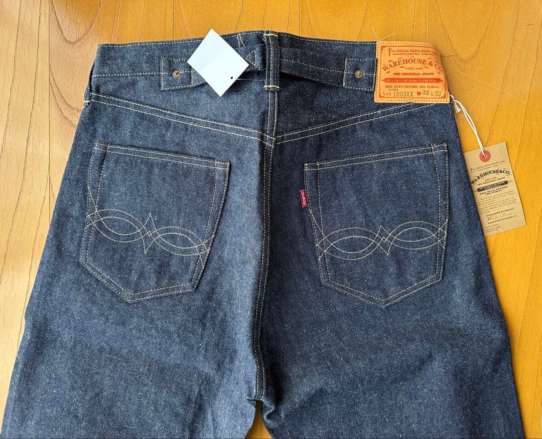 ウエアハウス デッドストックブルー1003XX 1941年モデル W33