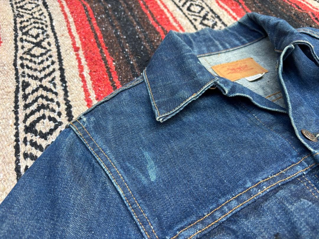 70s LEVI’S 70505 デニムジャケット ケアタグ付き
