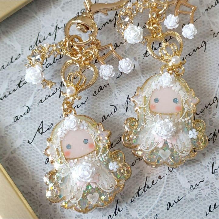 ☆仮面舞踏会☆アマビエさん♪︎　他レジンキーホルダー計19点　ハンドメイド