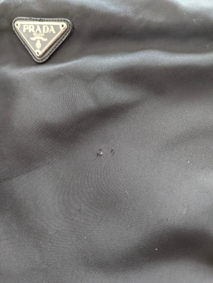 【正規品】PRADA プラダ ナイロン ショルダーバッグ 34白タグ有