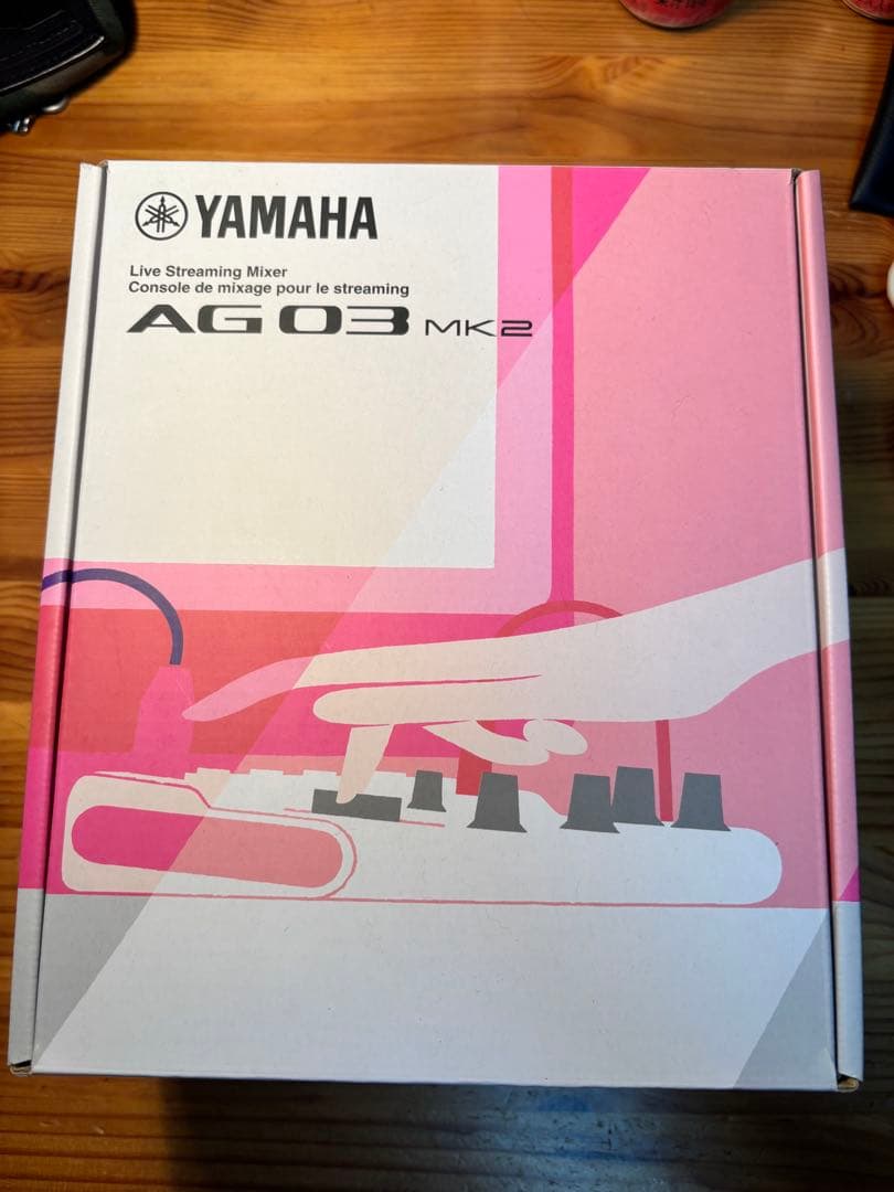 YAMAНA AG03MK2 ライブストリーミングミキサー ホワイトマイクセット