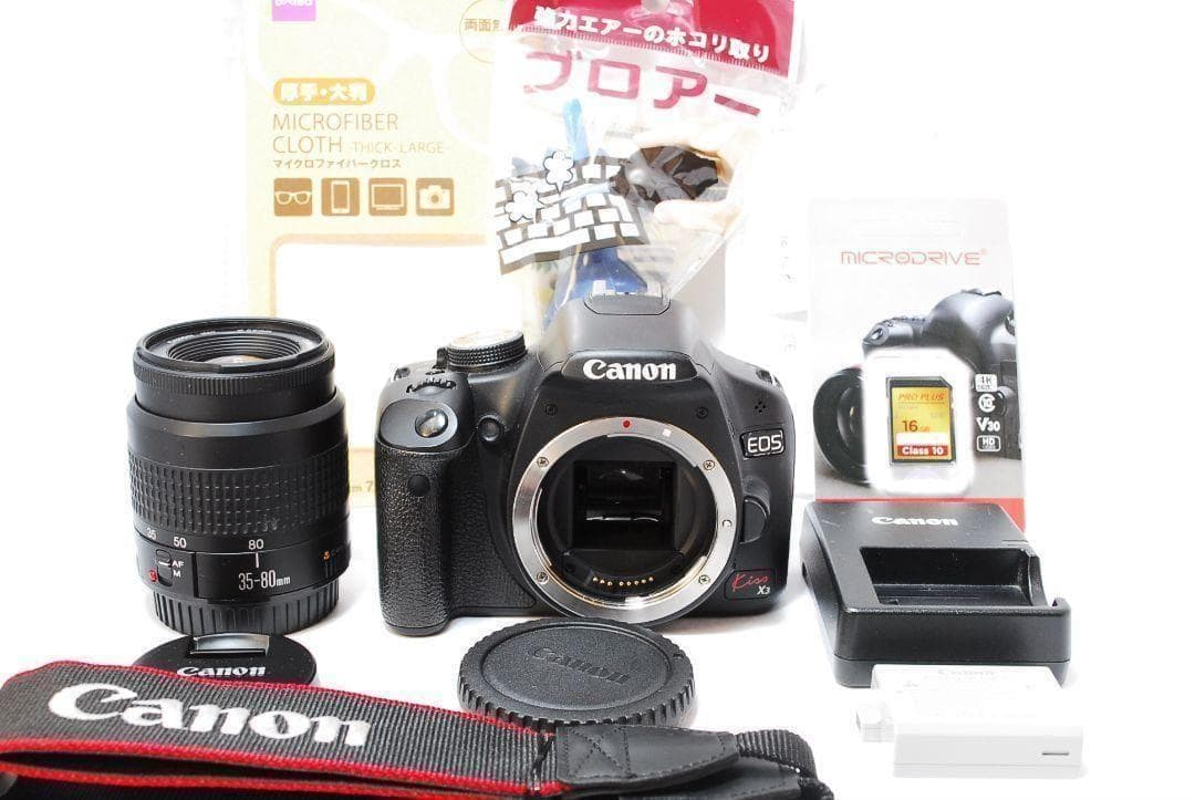 美品✨Canon Kiss X3✨標準レンズセット スマホ転送 初心者おすすめ