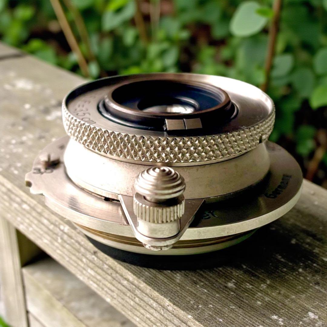 【OH済＆ Nickel＆シリアル無し】Leica エルマー35mm F3.5