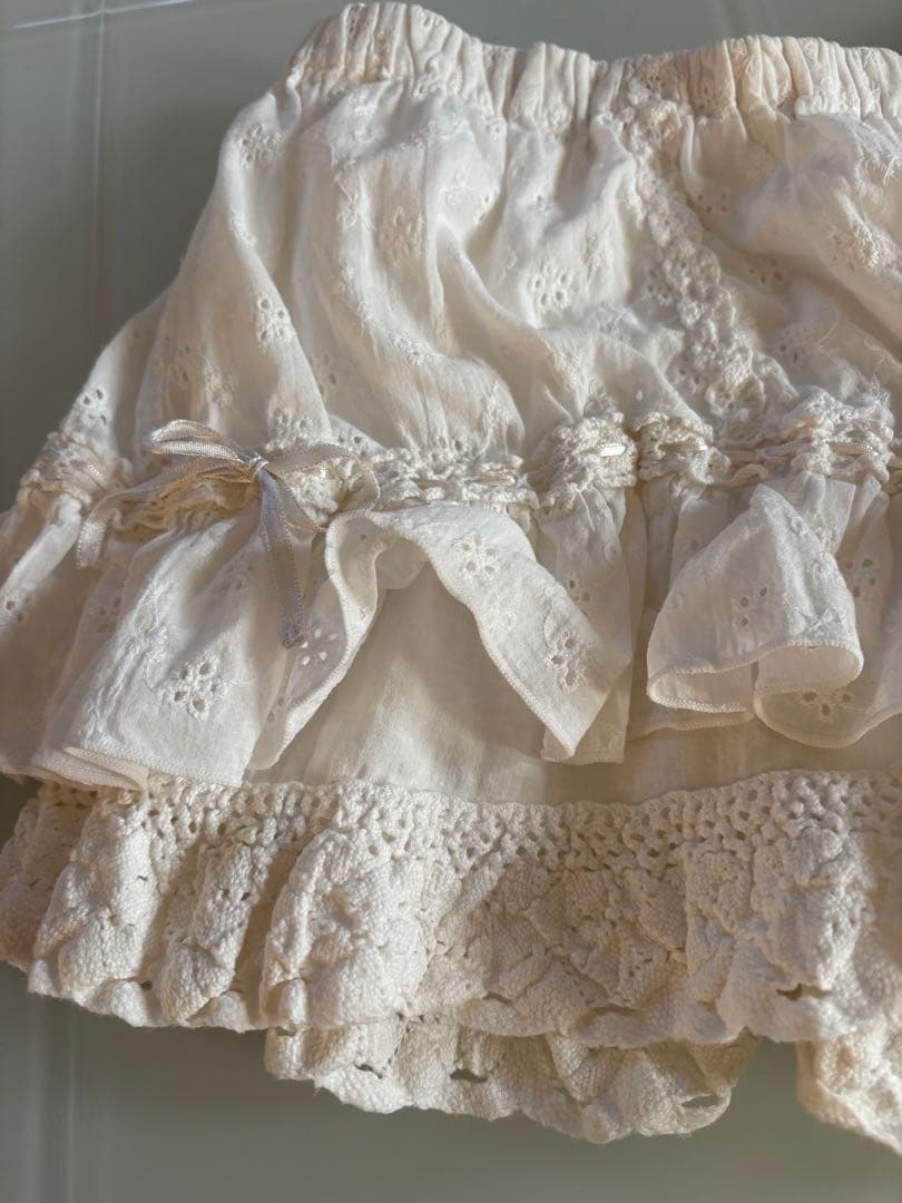 LIZLISA 平成 当時物 フリル スカパン レース 姫カジ