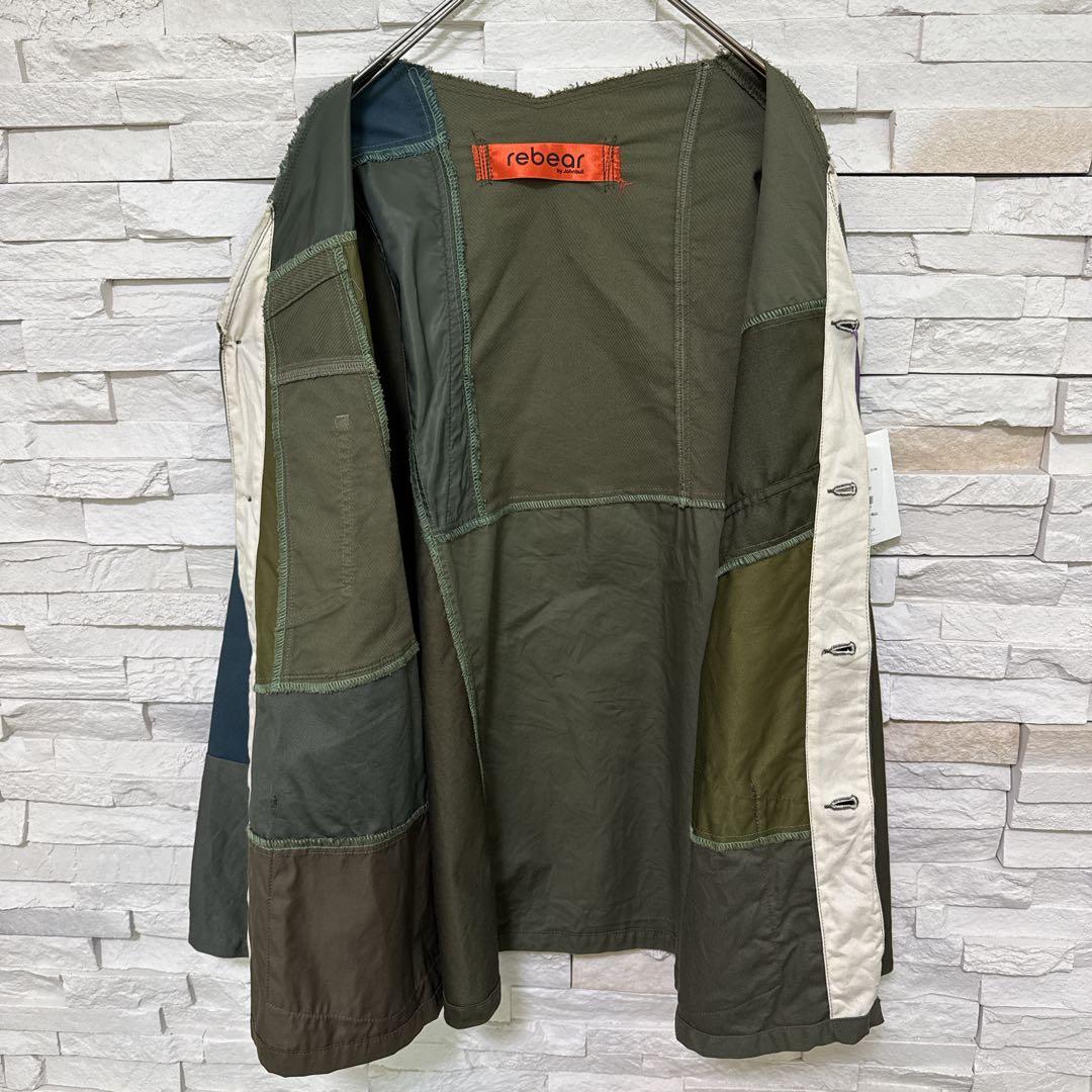 未使用 Johnbull リベアバイジョンブル パッチワークジャケット 日本製