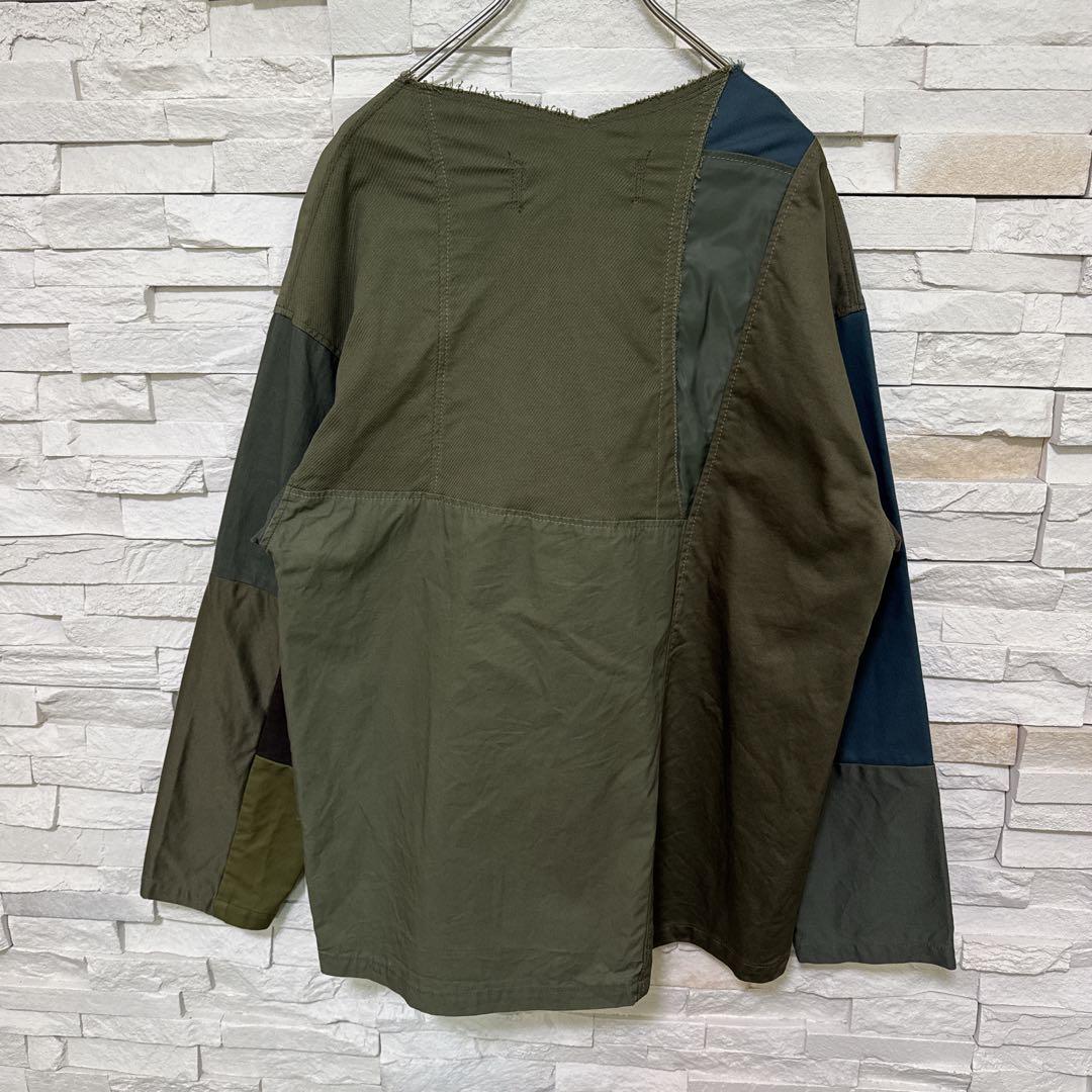 未使用 Johnbull リベアバイジョンブル パッチワークジャケット 日本製