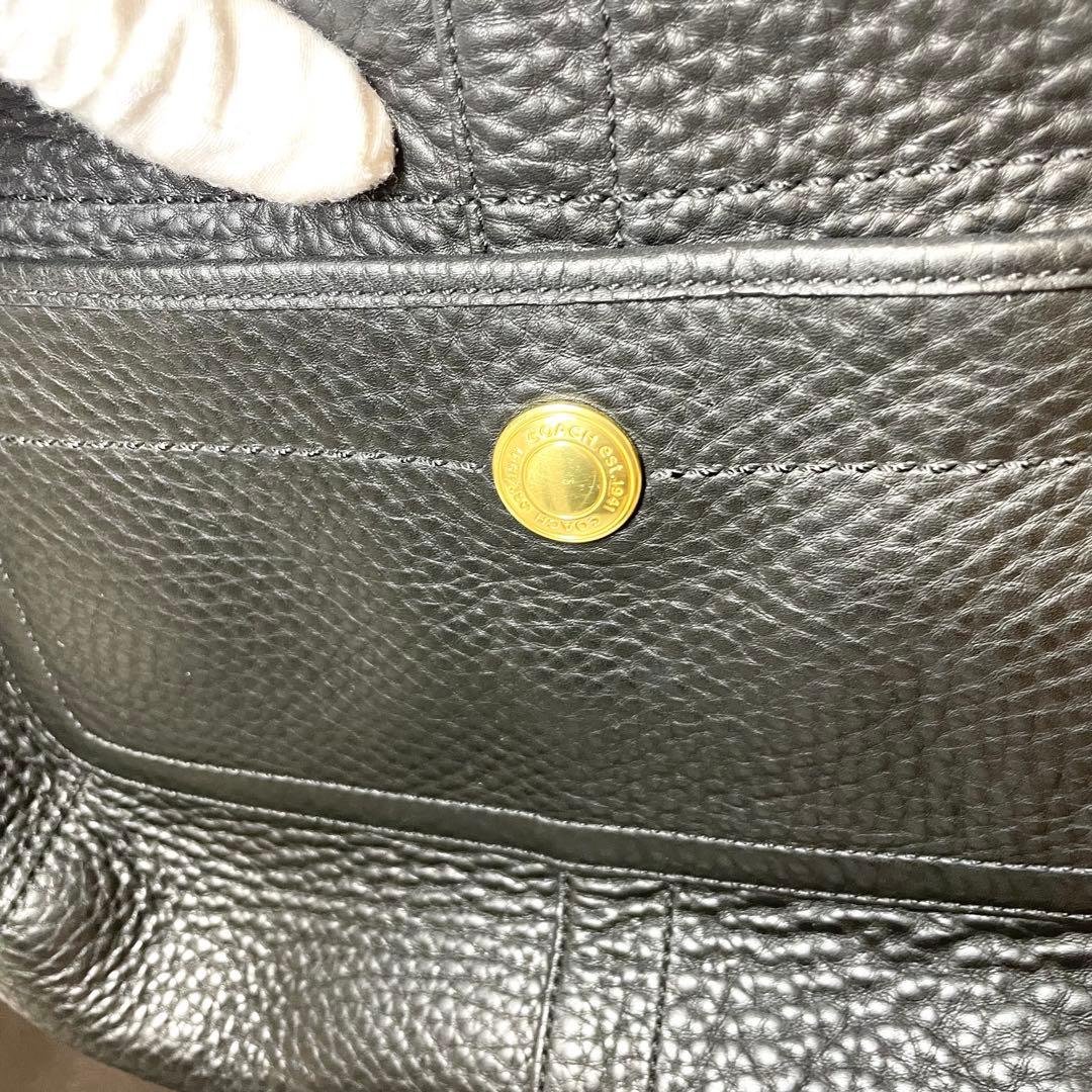 未使用保管品✨️COACH ショルダーバッグ アクセサリーポーチ レザー 黒