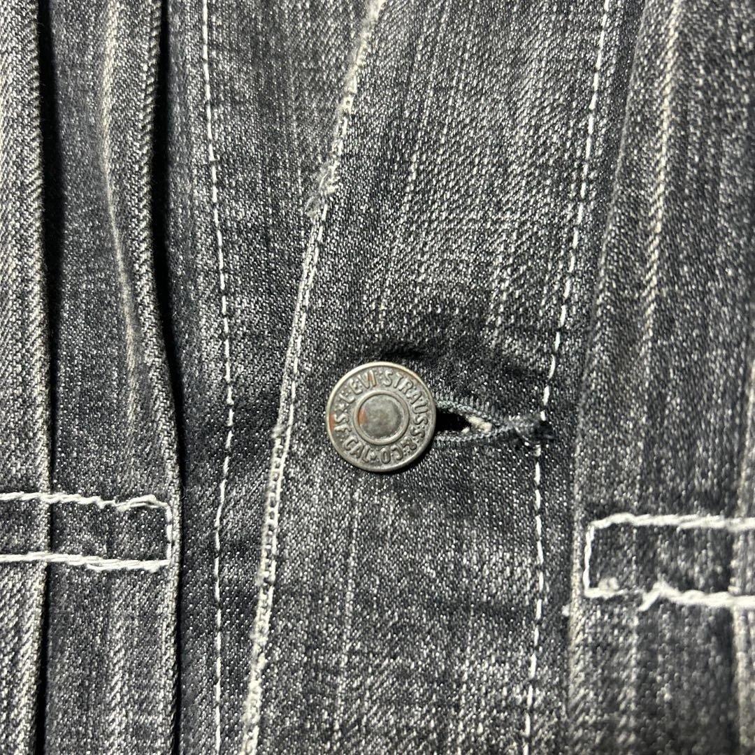 00's Levi's リーバイス デニムジャケット1st復刻 ブラックM