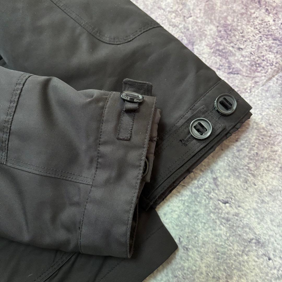 ジャケット・アウター 00s Eddie Bauer 2way mods coat BLK M