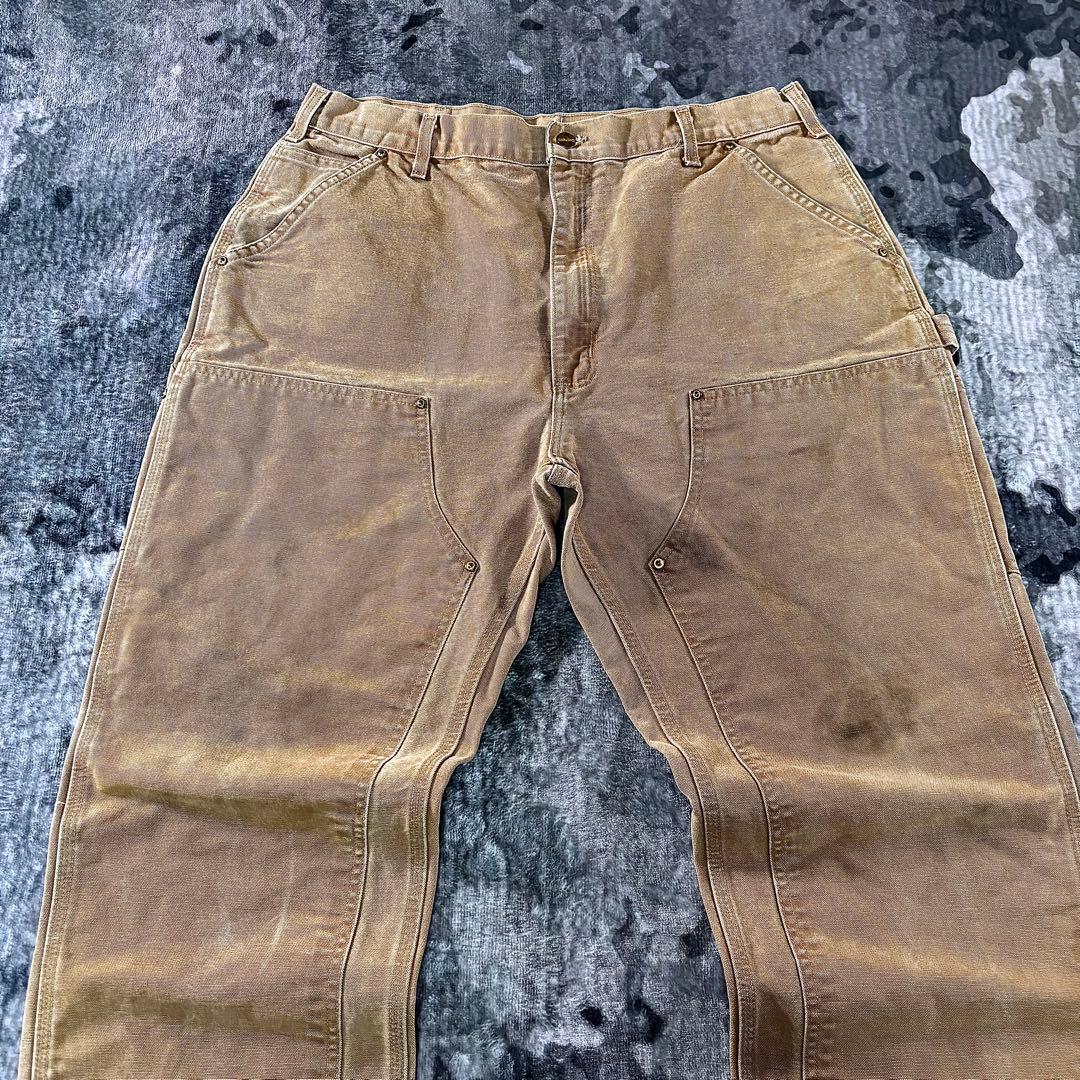 コメ欄セール！USA製 一点物 ダブルニー B01 ダック地 ゆるだぼ XL相当