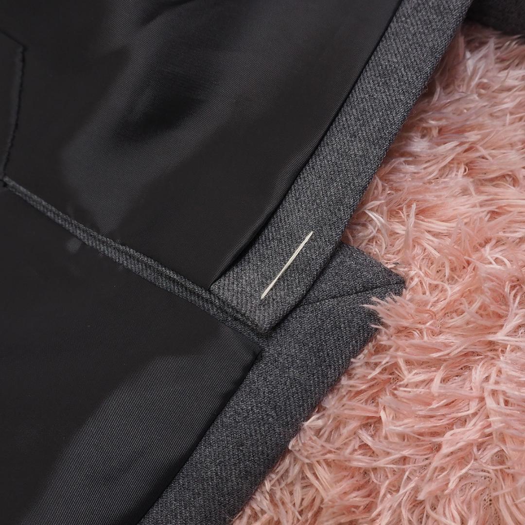 極美品【ato】48/ノーカラードレス セットアップ スーツ/デザイナーズ