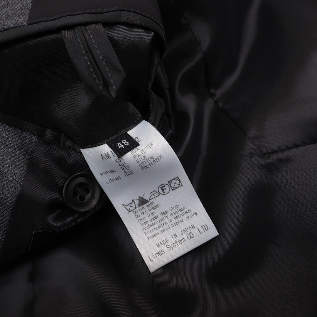 極美品【ato】48/ノーカラードレス セットアップ スーツ/デザイナーズ