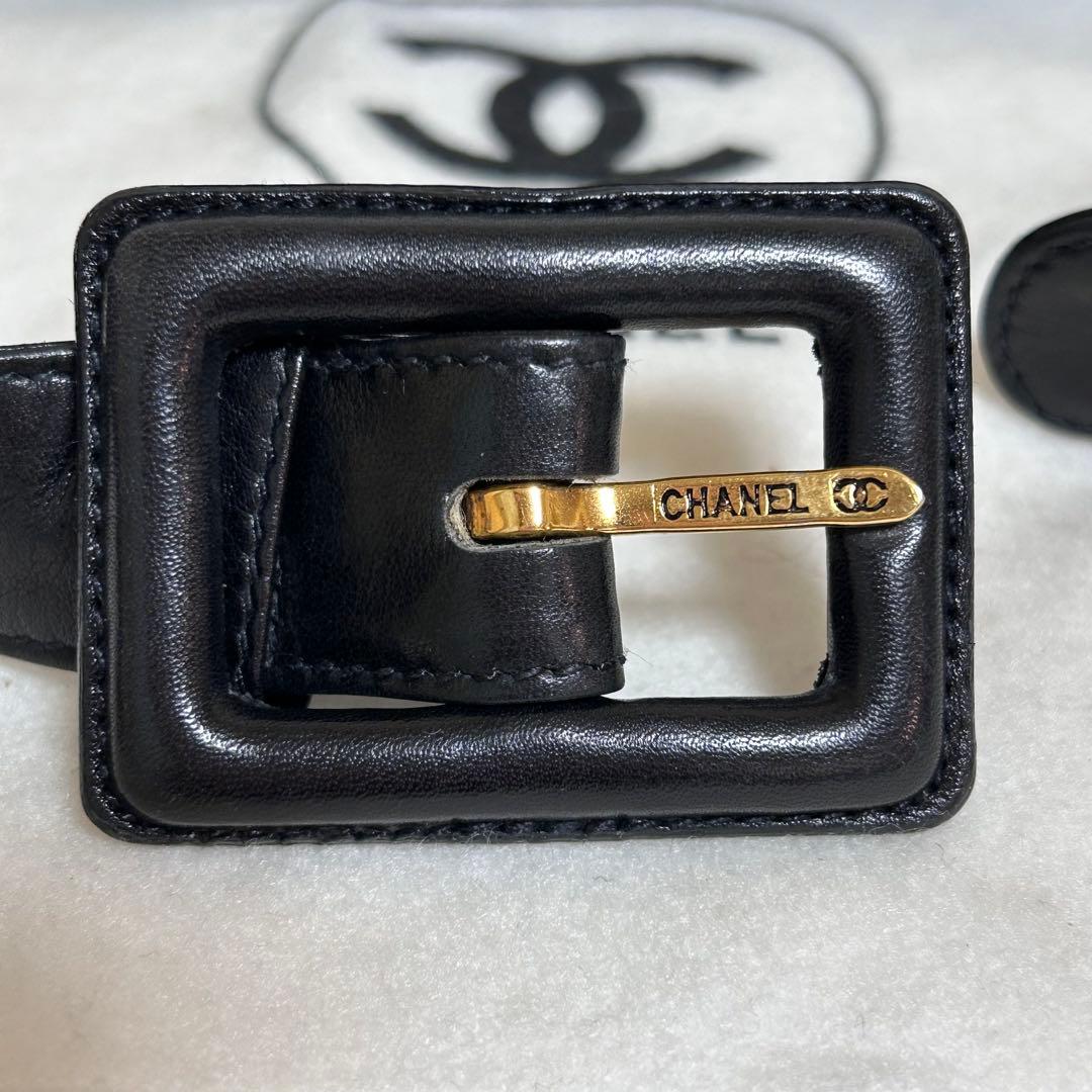 【良品】CHANELシャネルマトラッセボディバッグ　ターンロック