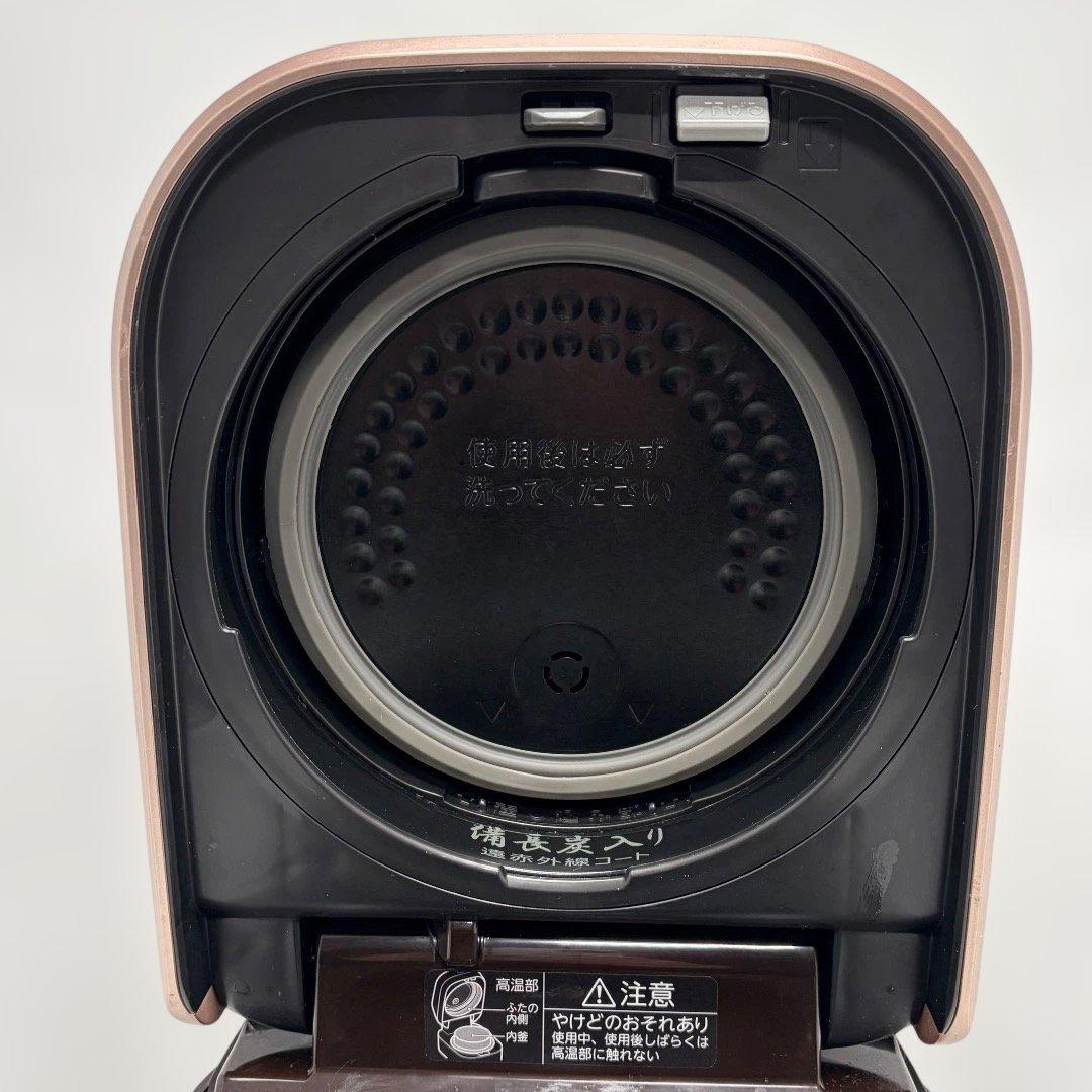 美品✨TOSHIBA RC-4ZPJ 高級 IH炊飯ジャー 備長炭 かまど本羽釜
