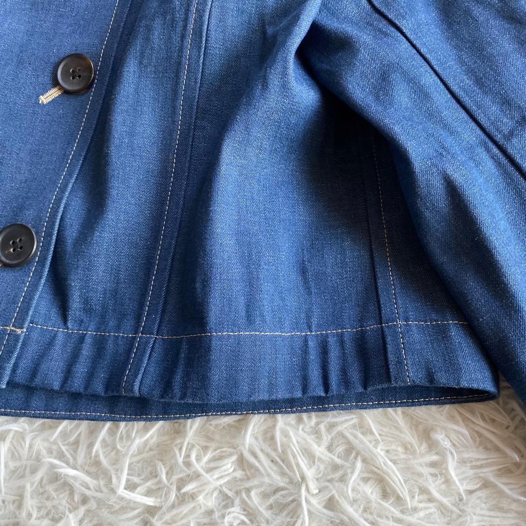 アイレネ(IRENE) 2wayクロップド丈 デニムジャケット