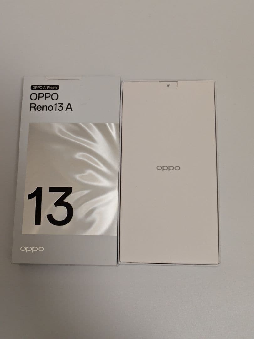 未使用 oppo reno 13a アイスブルー UQ版 本体