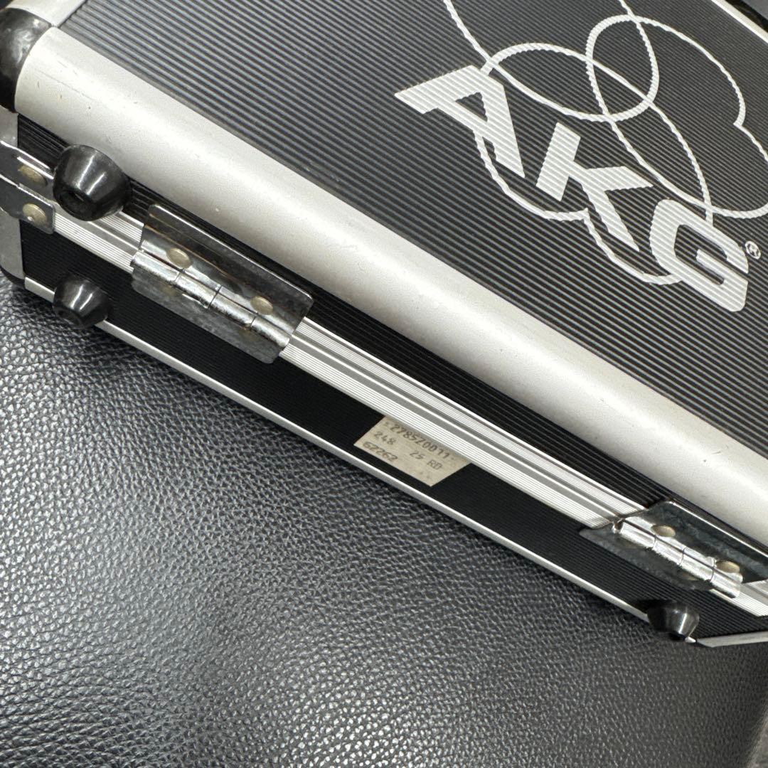 AKG C3000B コンデンサーマイク ショックマウント＋純正ケース付