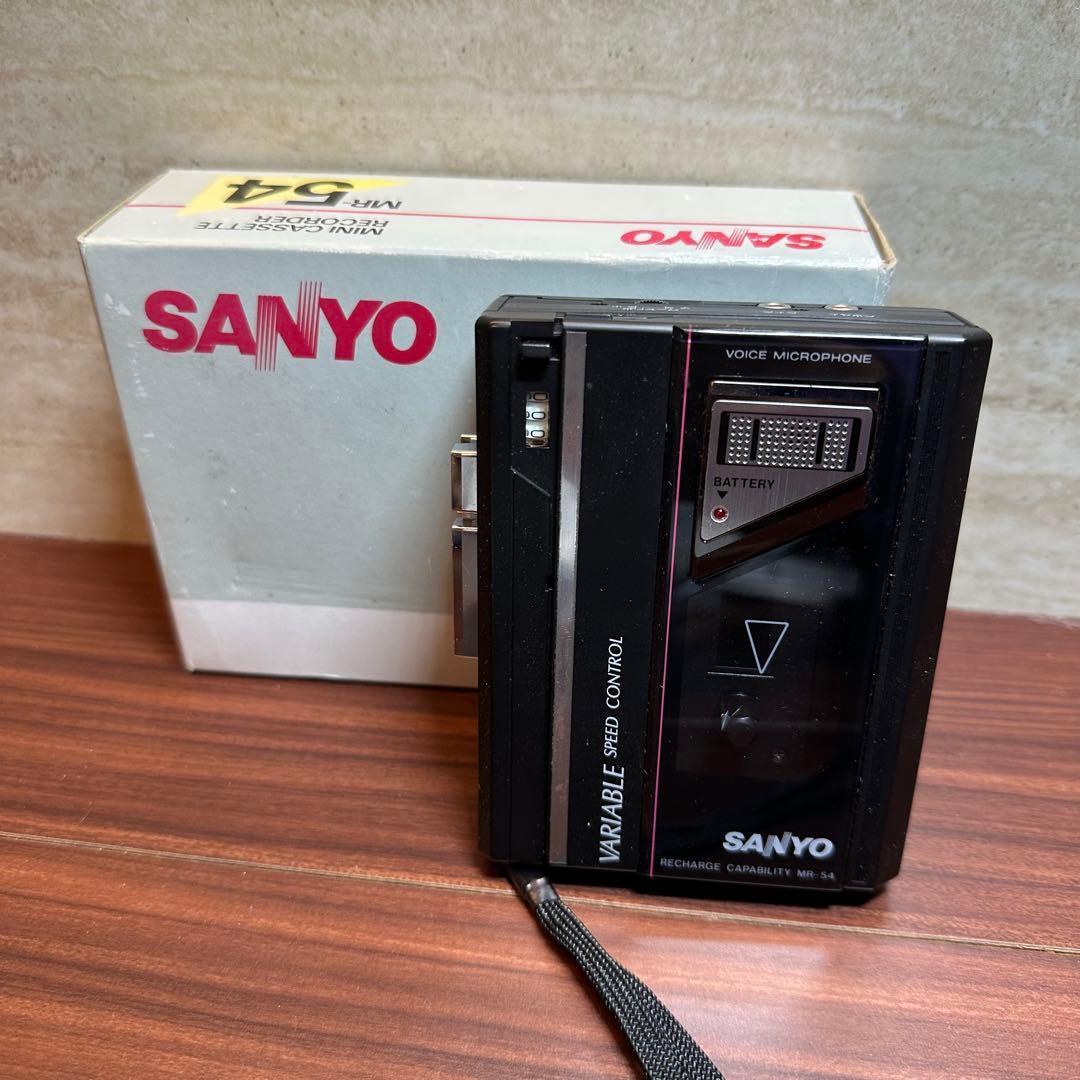 SANYO MR-54 カセットプレイヤー 5547